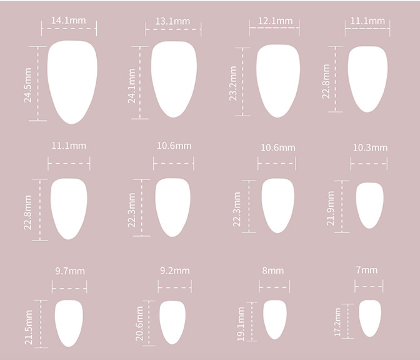 Pink white Fresh style France cute flower Press on nails 24pcs/set amazing birthday gifts girlfriend mom mather sister love gift HPG0151