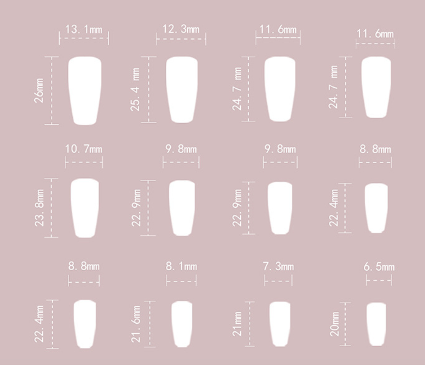 French gradient press on nails Europe American style 24pcs/set retail wholesale we can design for you HPG1061