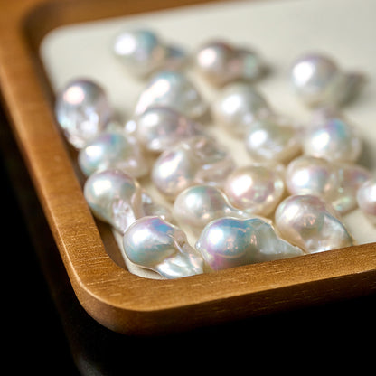 Natural Freshwater Colorful Baroque Pearl Wholesale DIY Irregular Shaped Fishtail Pearls
