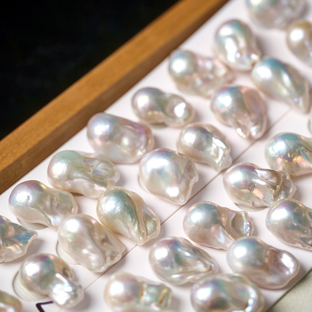 Natural Freshwater Colorful Baroque Pearl Wholesale DIY Irregular Shaped Fishtail Pearls