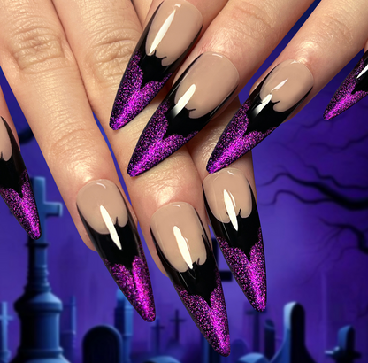 Halloween Festival spooky Press on nails 24pcs/set strong adhesive pad retail mixing designs available amazing surprise gifts 5sets free shipping