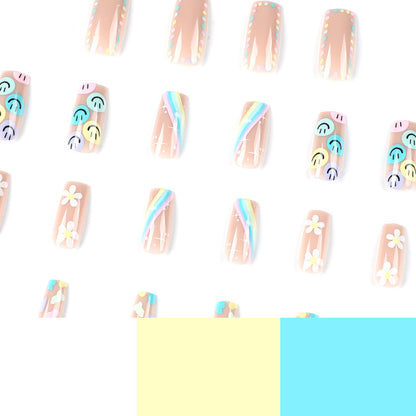 Press on nails false nails Customized Logo wholesale manufacturer in China 24pcs/set