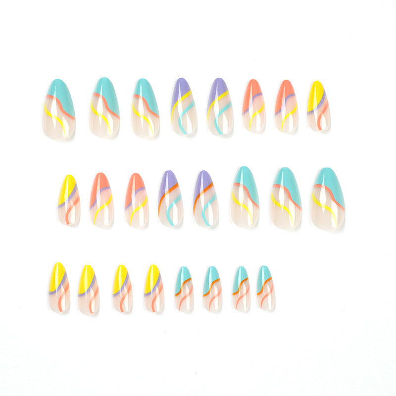 Press on nail false nails for women gift Cheap Factory Price Good Quality Popular style 24PCS