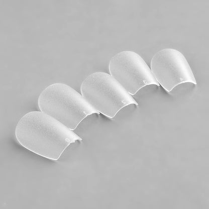 DIY Press on Nails loose false nails 30pcs/strip accessories matte finish sanding transparent