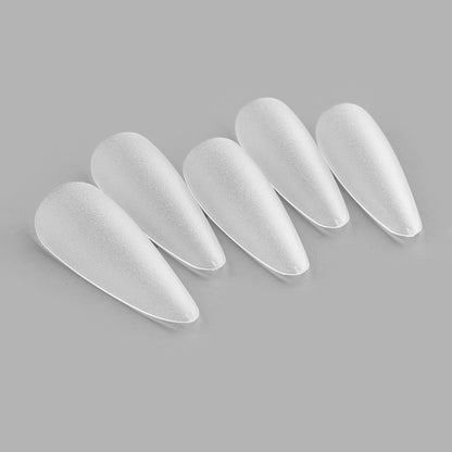 DIY Press on Nails loose false nails 30pcs/strip accessories matte finish sanding transparent