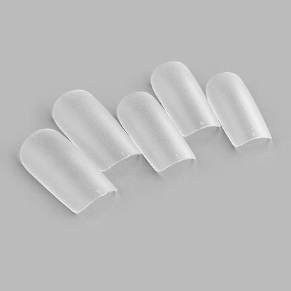 DIY Press on Nails loose false nails 30pcs/strip accessories matte finish sanding transparent