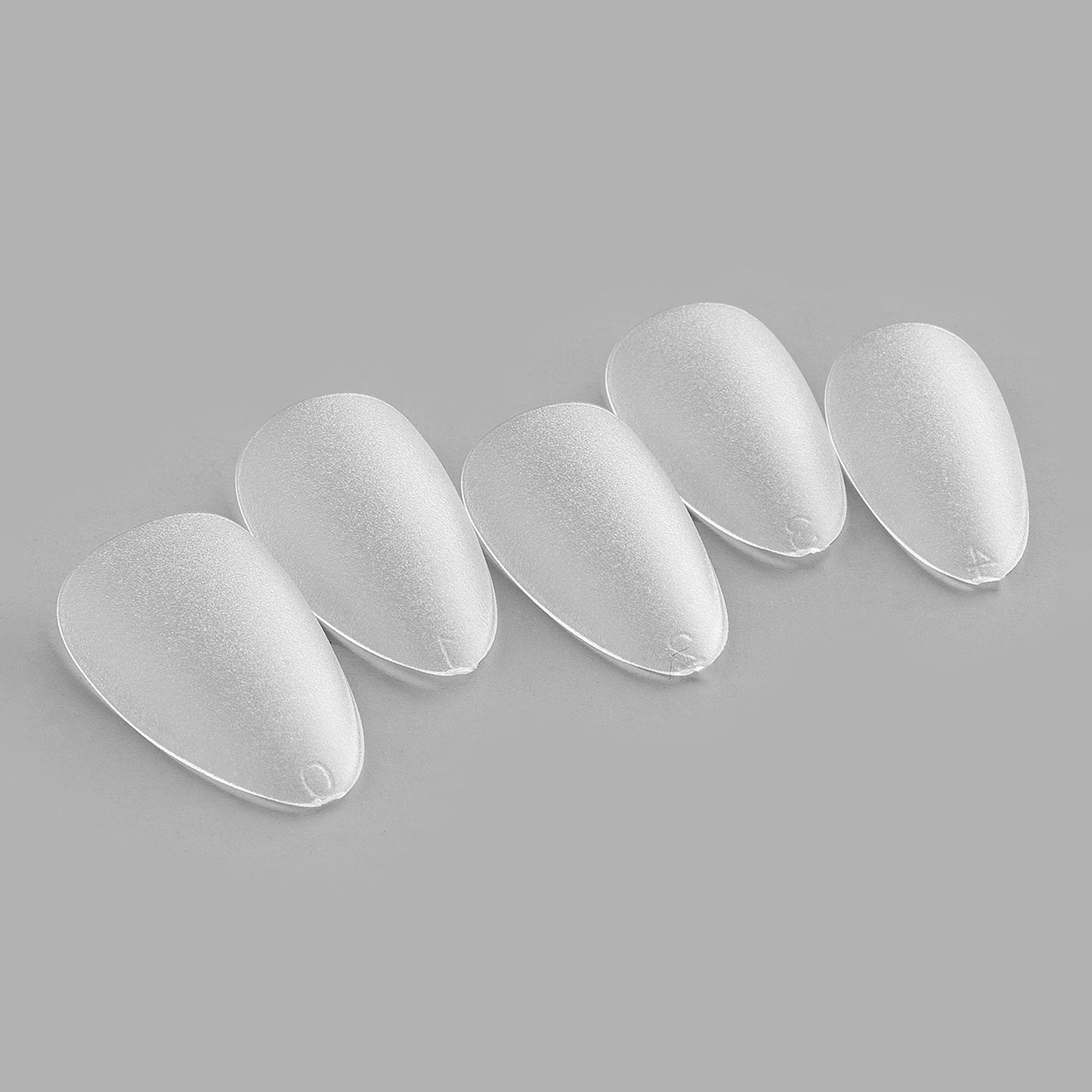 DIY Press on Nails loose false nails 30pcs/strip accessories matte finish sanding transparent