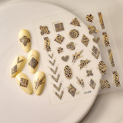 DIY Nails stickers easy to make your nails as you like just one step many designs to choose free shipping