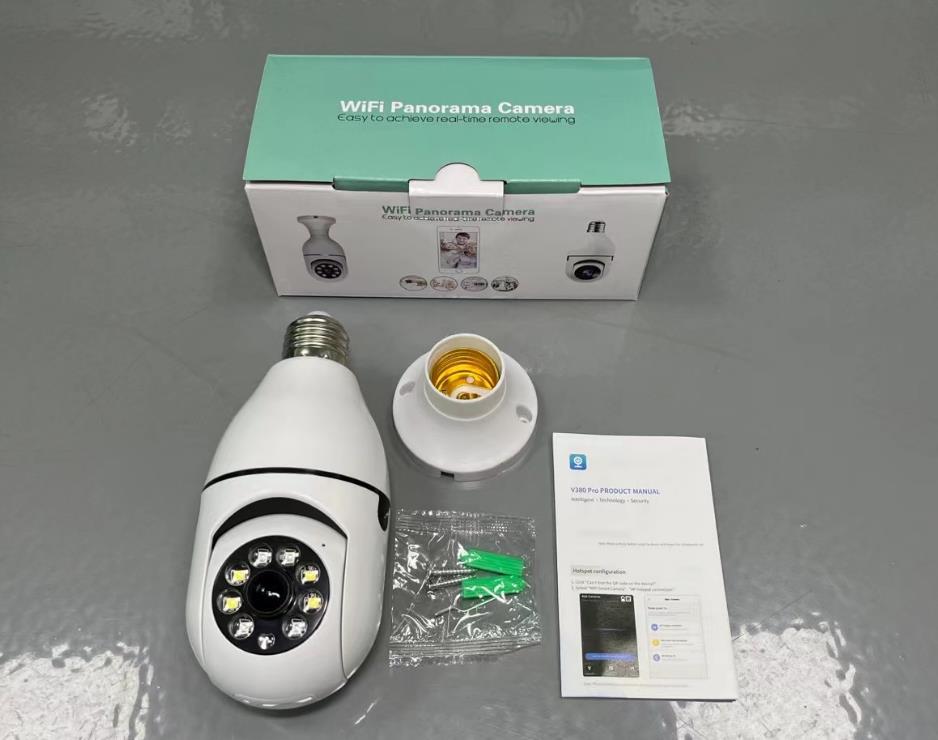 good quality Bulb type lamp head monitoring camera China factory cheap