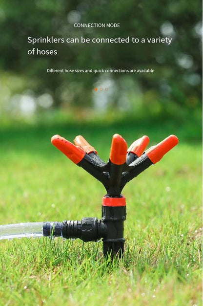 New patented 360 °rotating automatic sprinkler for watering flowers, vegetables, water pipes, garden lawn irrigation Mamufacturer in China Good price high quality