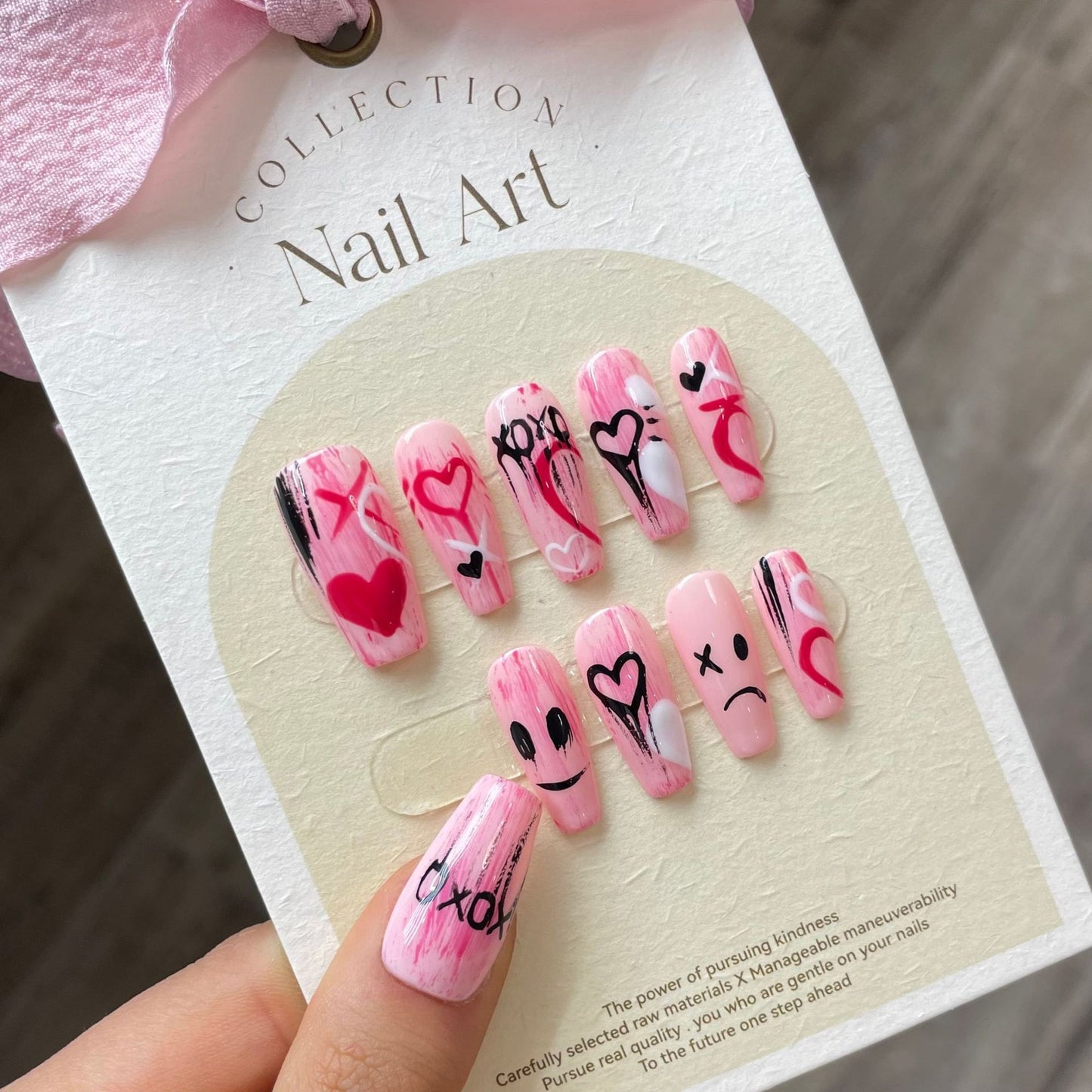 Press on nails false nails Customized Logo wholesale manufacturer in China for girls women gifts