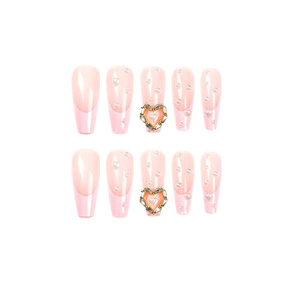 wholesale Press on Nail false nails for women gift OEM customized Logo Mamufacturer