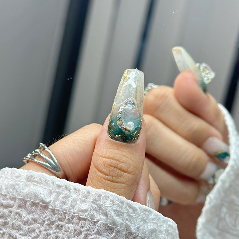 Press on Nail false nails for girls gifts customized Logo OEM Wholesale Good Price 10PCS