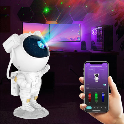 new design astronaut sky projection light bluetooth gift sky projector atmosphere light projection night light wholesale mamufacturer in China