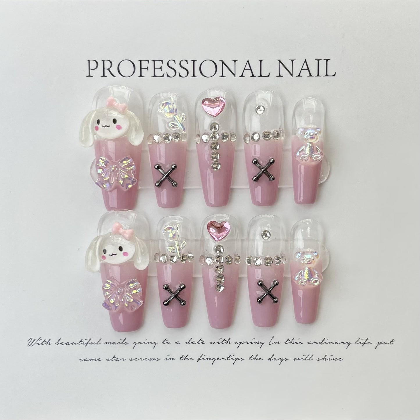 press on nail OEM wholesale false nails for girls women gifts