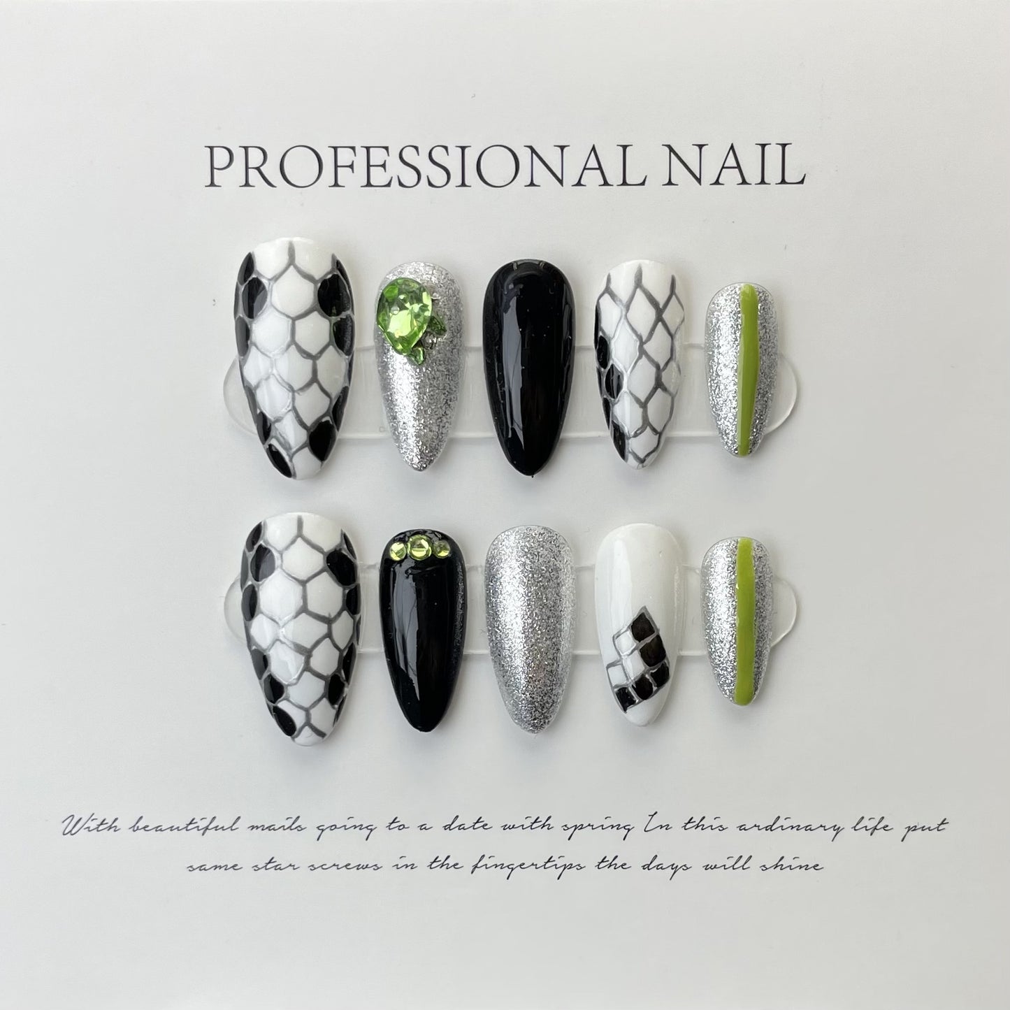 Press on nails false nails Customized Logo wholesale manufacturer in China for women gifts 10PCS