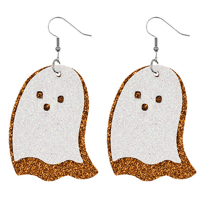 Halloween love gifts new cross elf pumpkin scary bat Halloween earrings jewelry for women factory wholesale retail discount promotion OEM